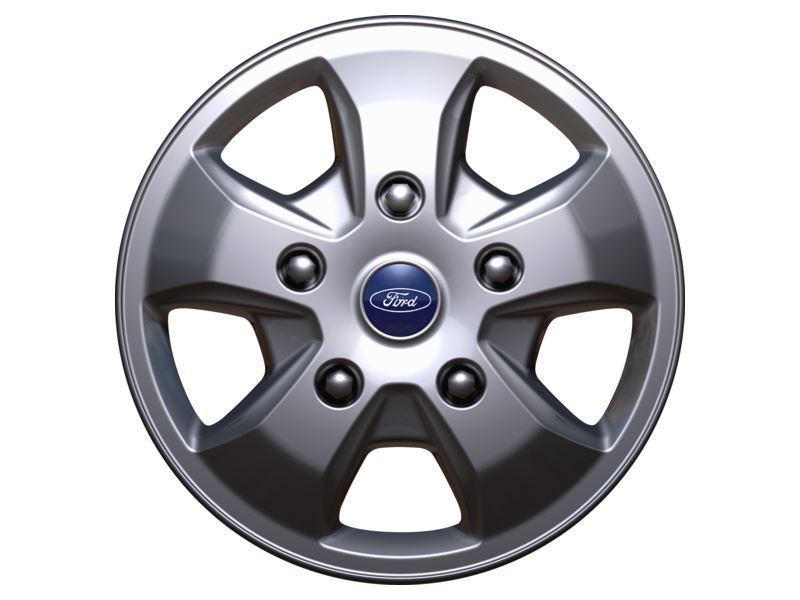 TRANSIT TOURNEO CUSTOM 16" SET OF 4 ALLOY WHEEL 5-SPOKE DESIGN SPARKLE SILVER PAINTED FINISH 2012-2023