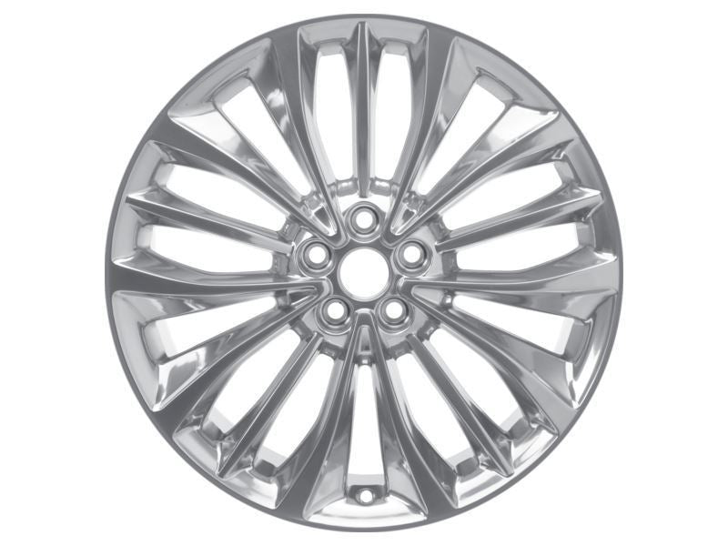 EDGE 20" SET OF 4 ALLOY WHEEL 5X3-SPOKE DESIGN POLISHED ALUMINIUM FINISH 2018-2019