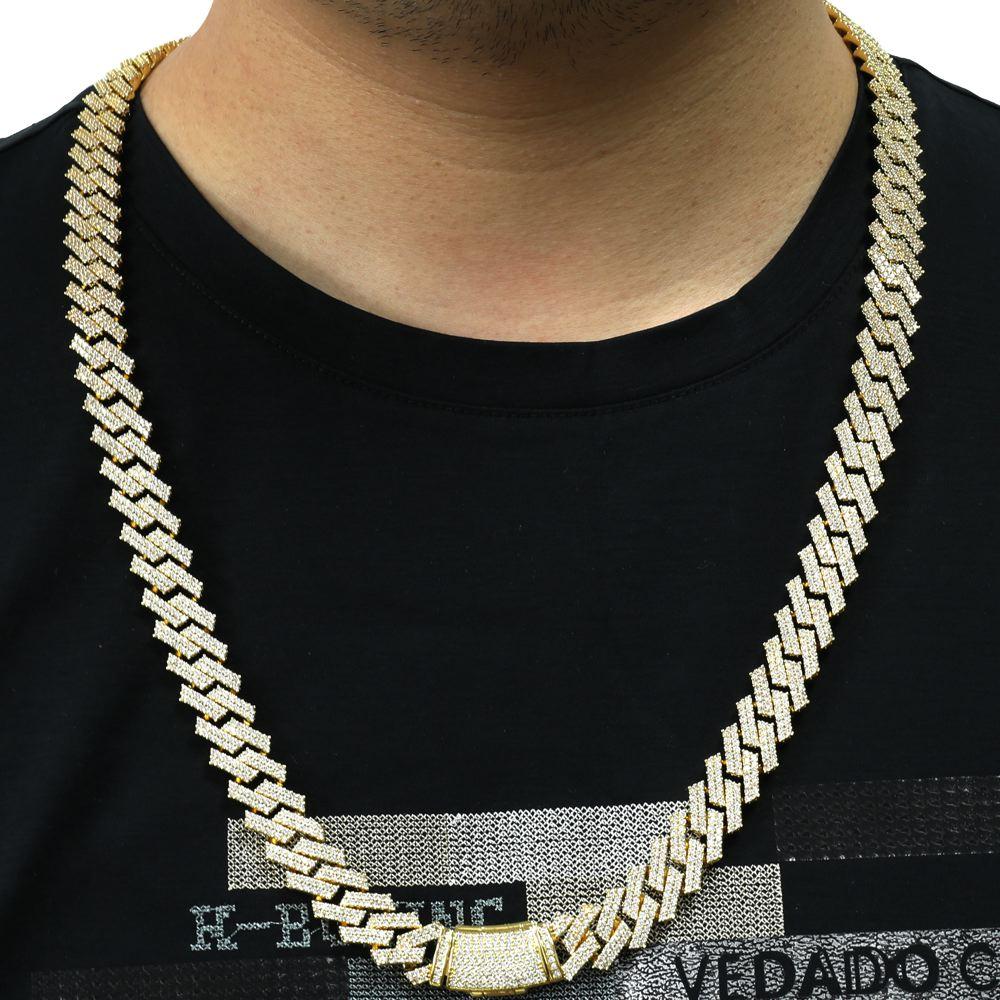 Sharp 14MM Cuban Iced Out Chain