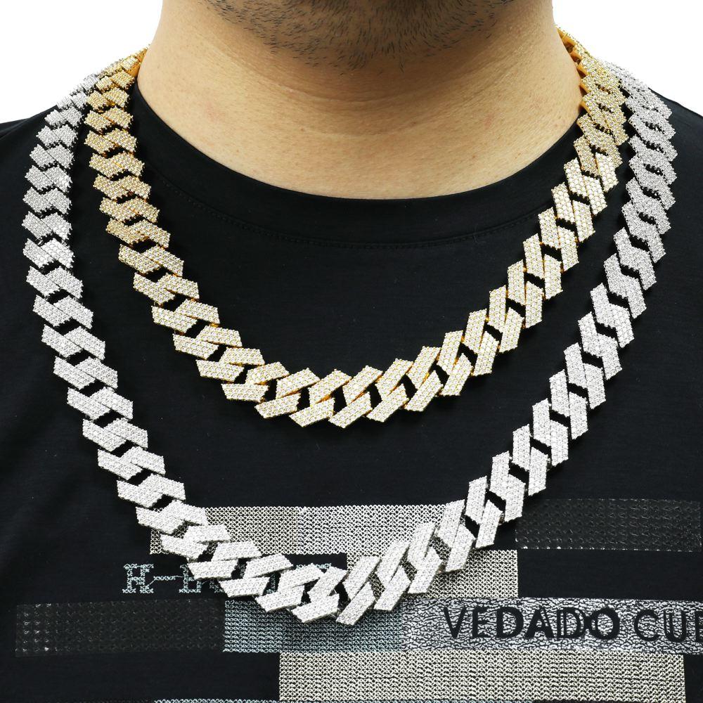 Sharp 19MM Cuban Iced Out Chain