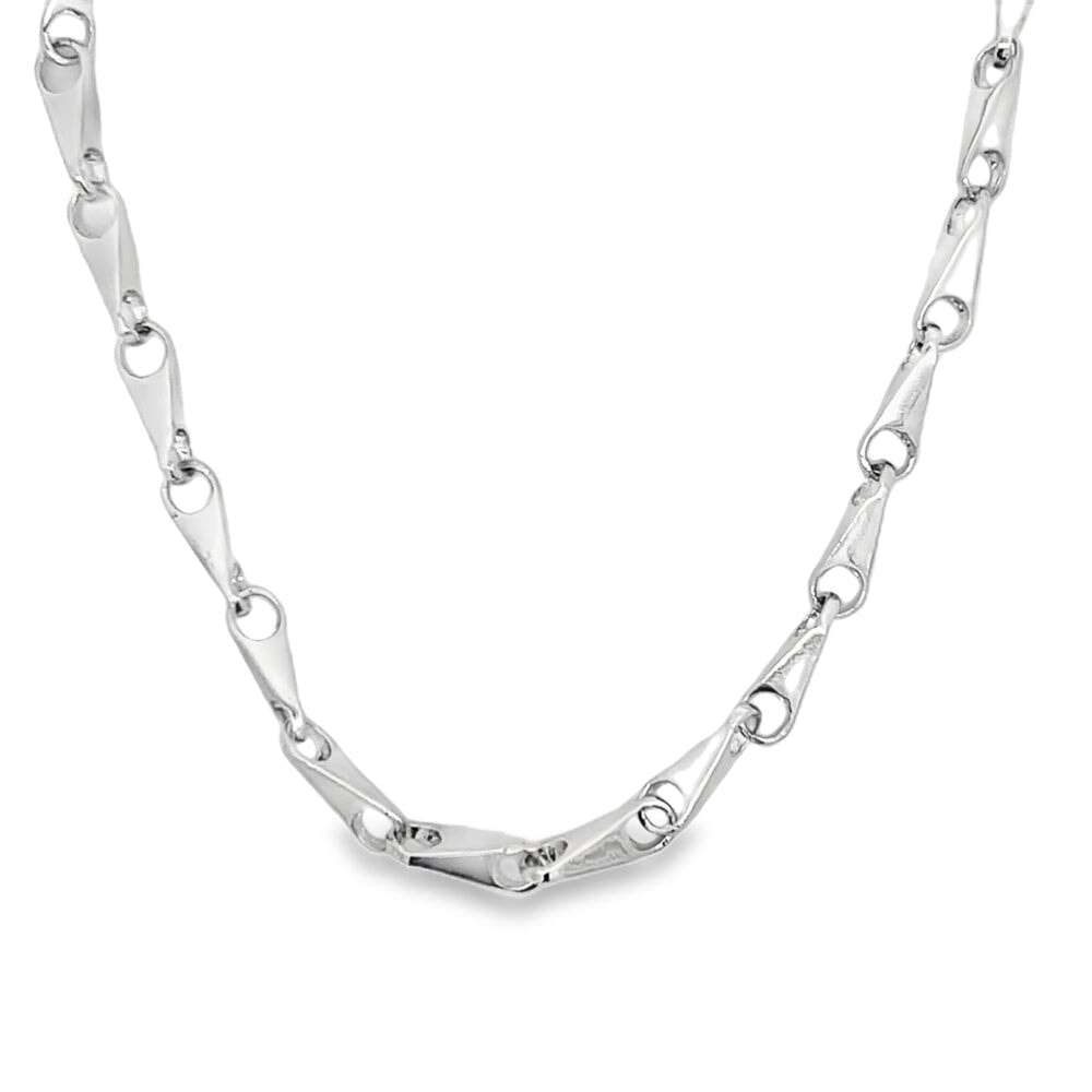 Spear Link Chain .925 Sterling Silver