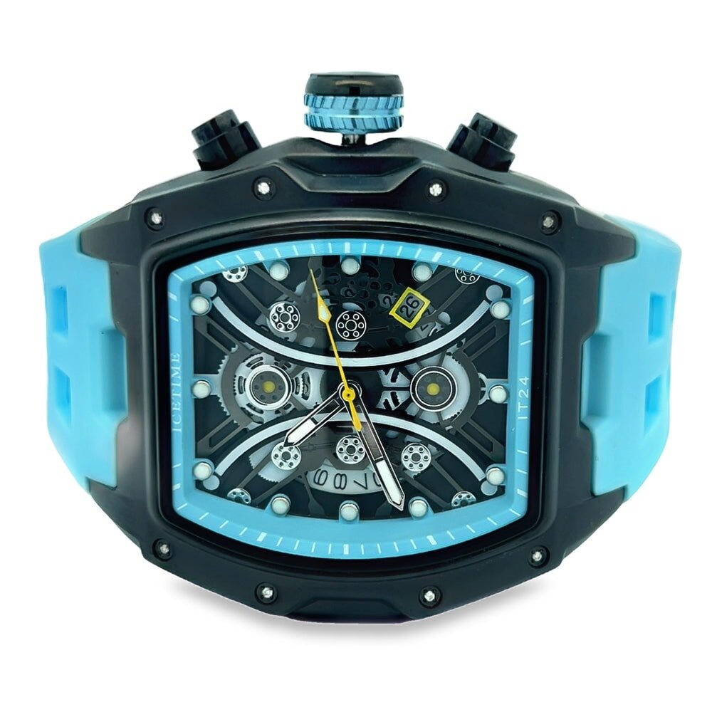 Sport Real Diamond Hip Hop Watch