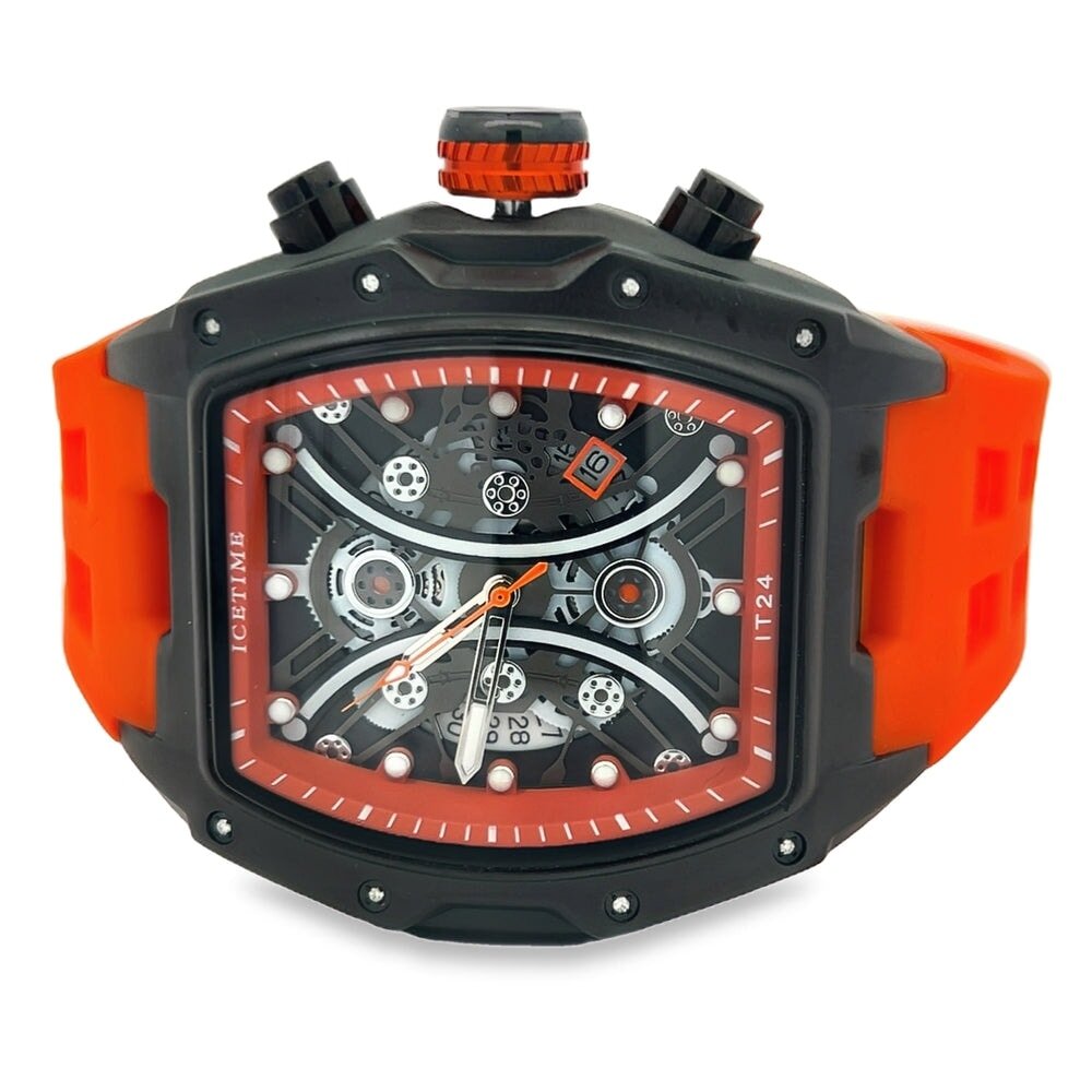 Sport Real Diamond Hip Hop Watch