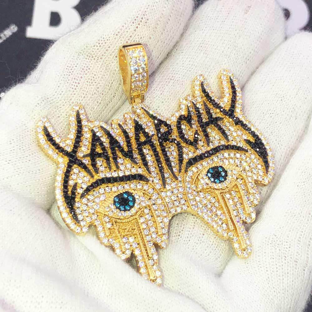 Xanarchy Lil Xan Face Official Pendant | .925 Silver