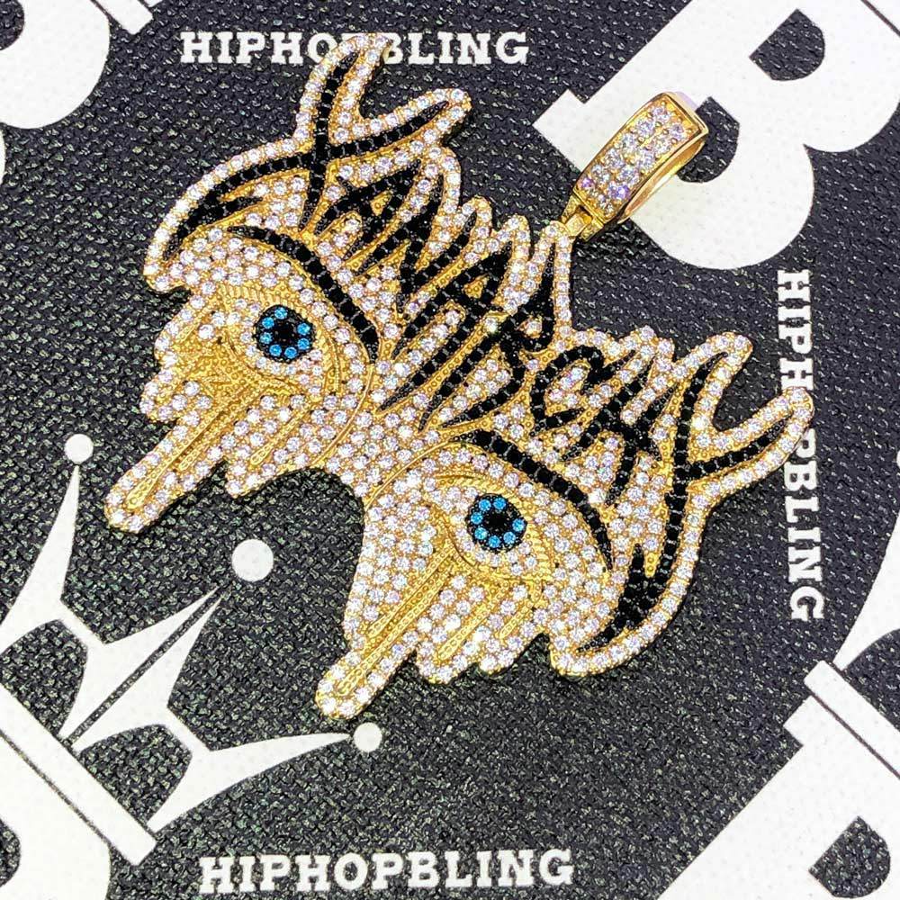 Xanarchy Lil Xan Face Official Pendant | .925 Silver