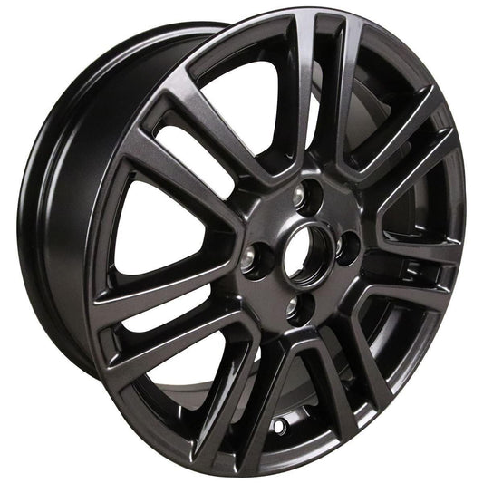 TRANSIT TOURNEO COURIER 16" SET OF 4 ALLOY WHEEL 7X2-SPOKE DESIGN MAGNETIC GREY FINISH 2016-2023