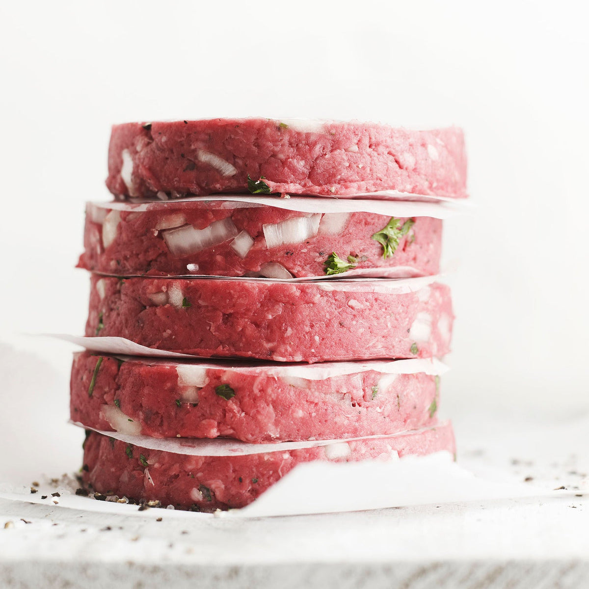 500 Waxed Discs for Burgers