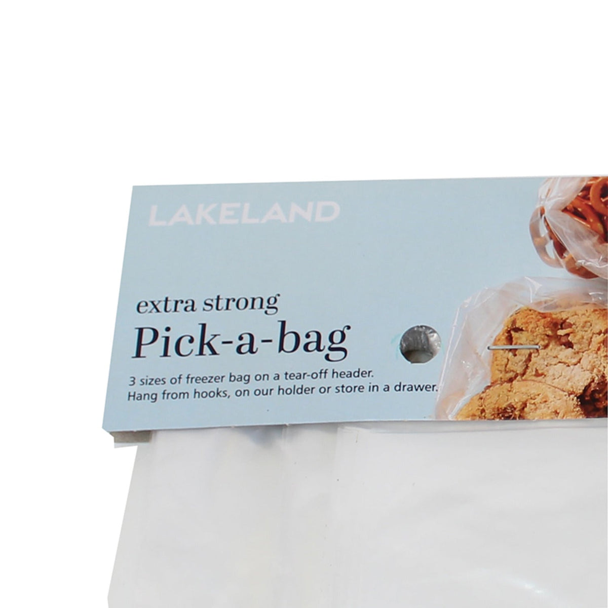 125 Pick A Bag Flat Freezer Bags - Assorted Sizes