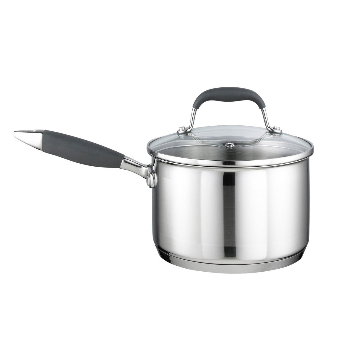 Lakeland Stainless Steel 18cm Lidded Saucepan 2.7L