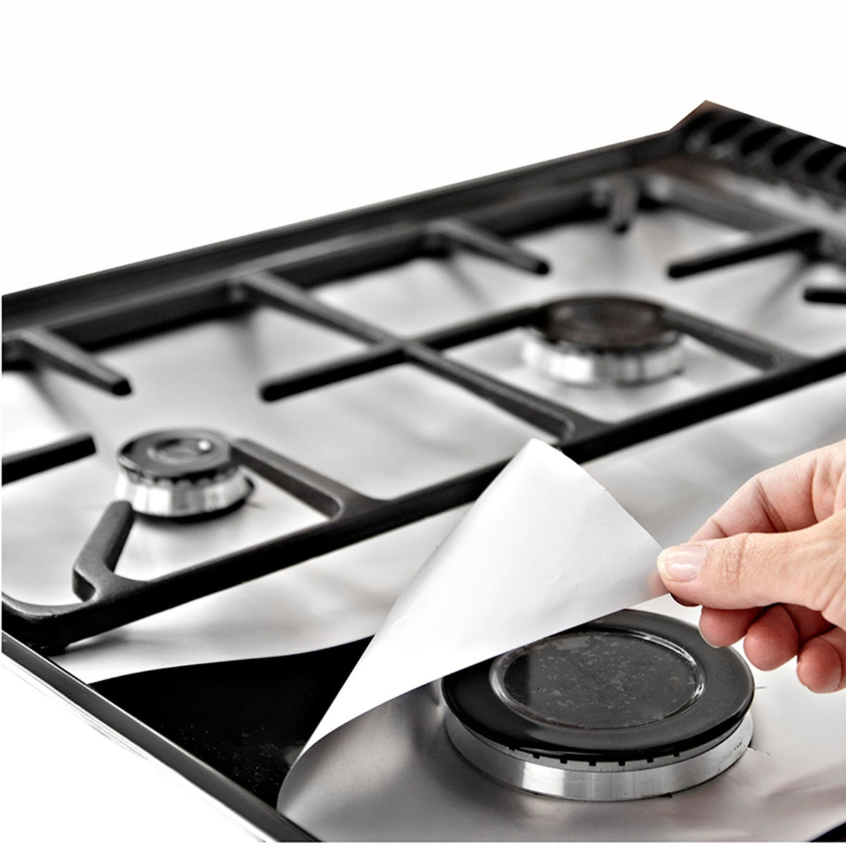 Reusable Magic Non Stick Gas Hob Protector Liners x 4