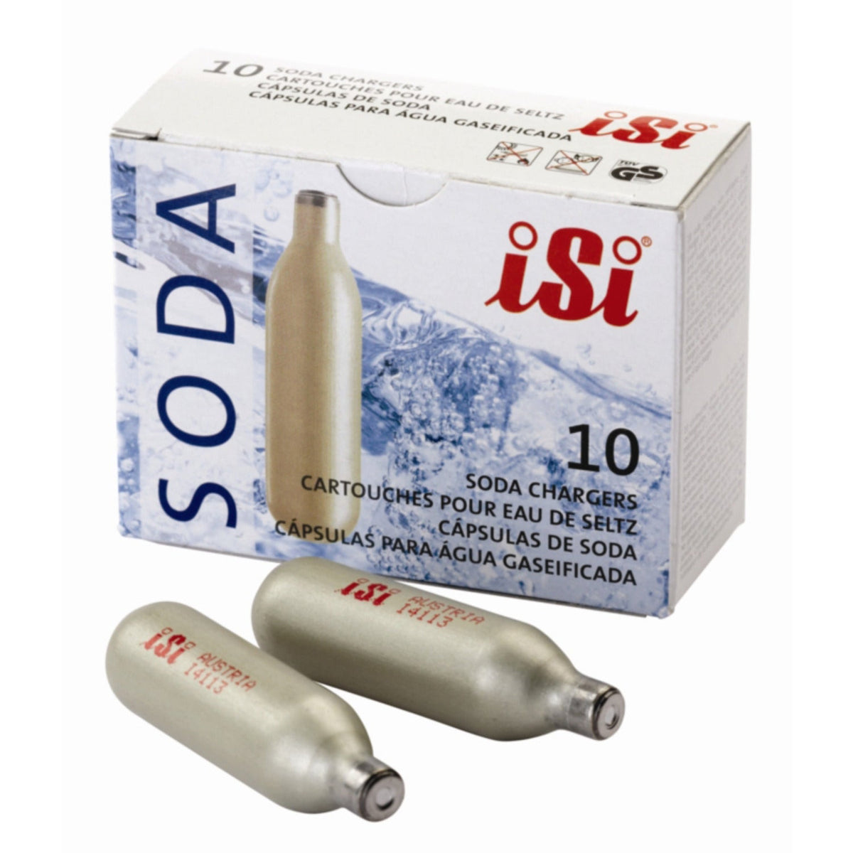 iSi Soda Siphon Chargers - Pack of 10