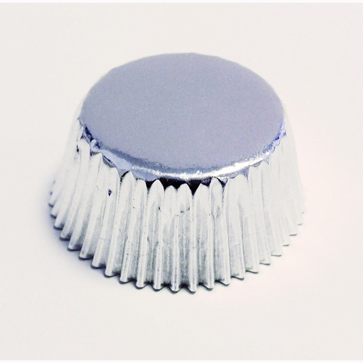 45 PME Greaseproof Mini Bon Bon Cake Cases - Metallic Silver