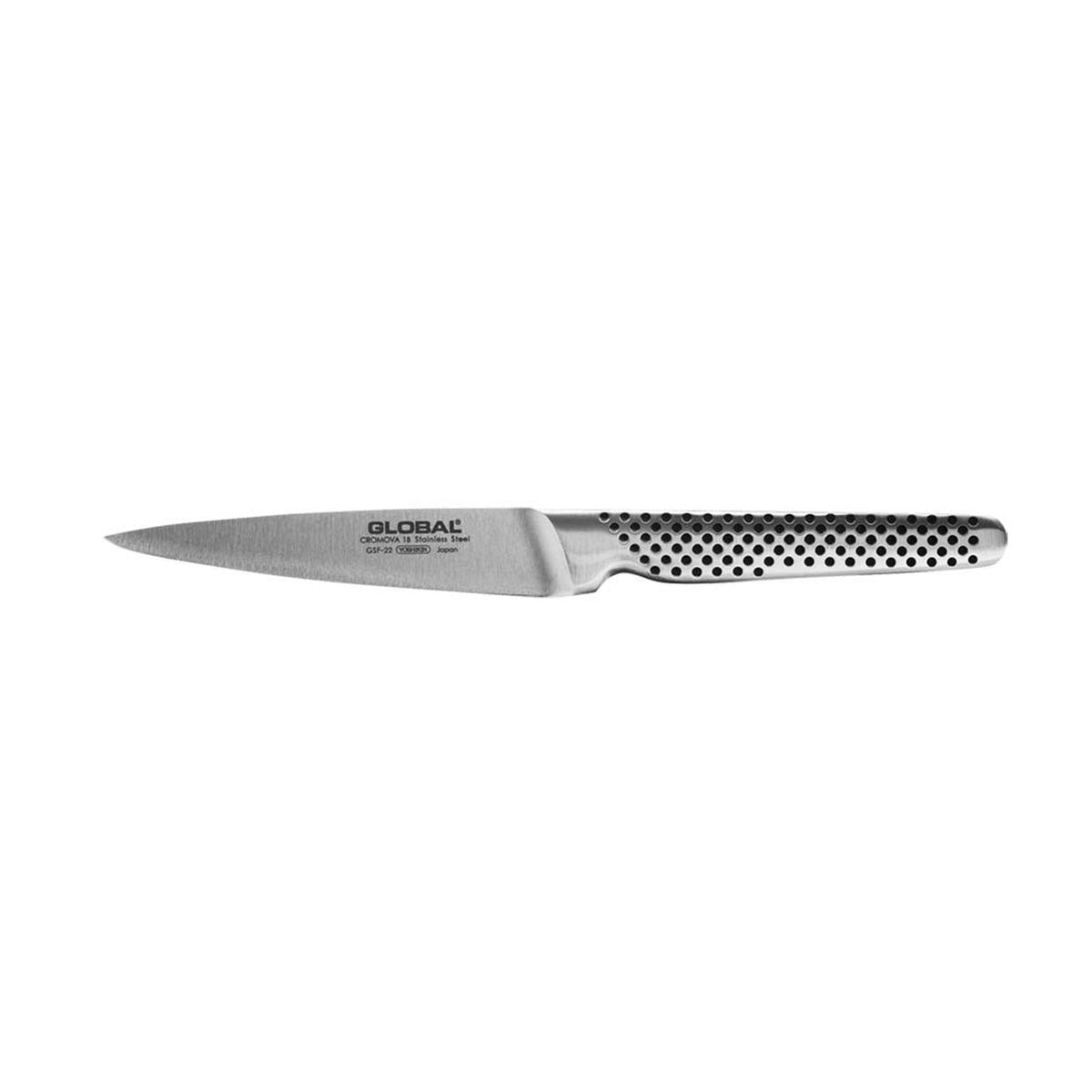 Global GSF-22 Stainless Steel Utility Knife 11cm Blade