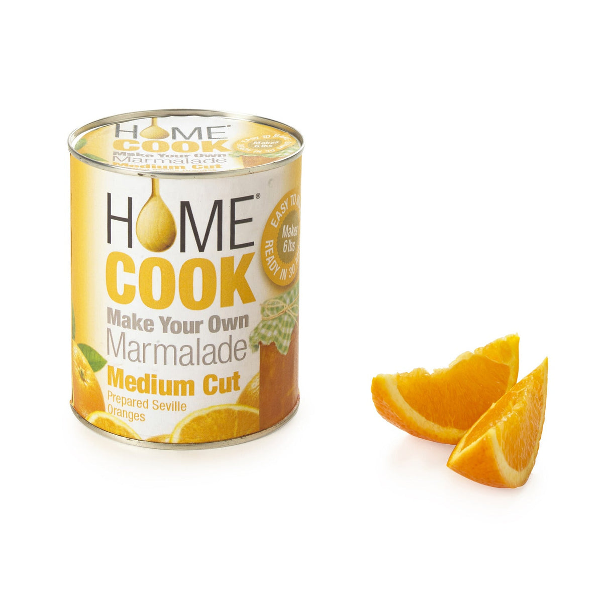 Home Cook Marmalade - Prepared Seville Oranges Medium Cut 850g