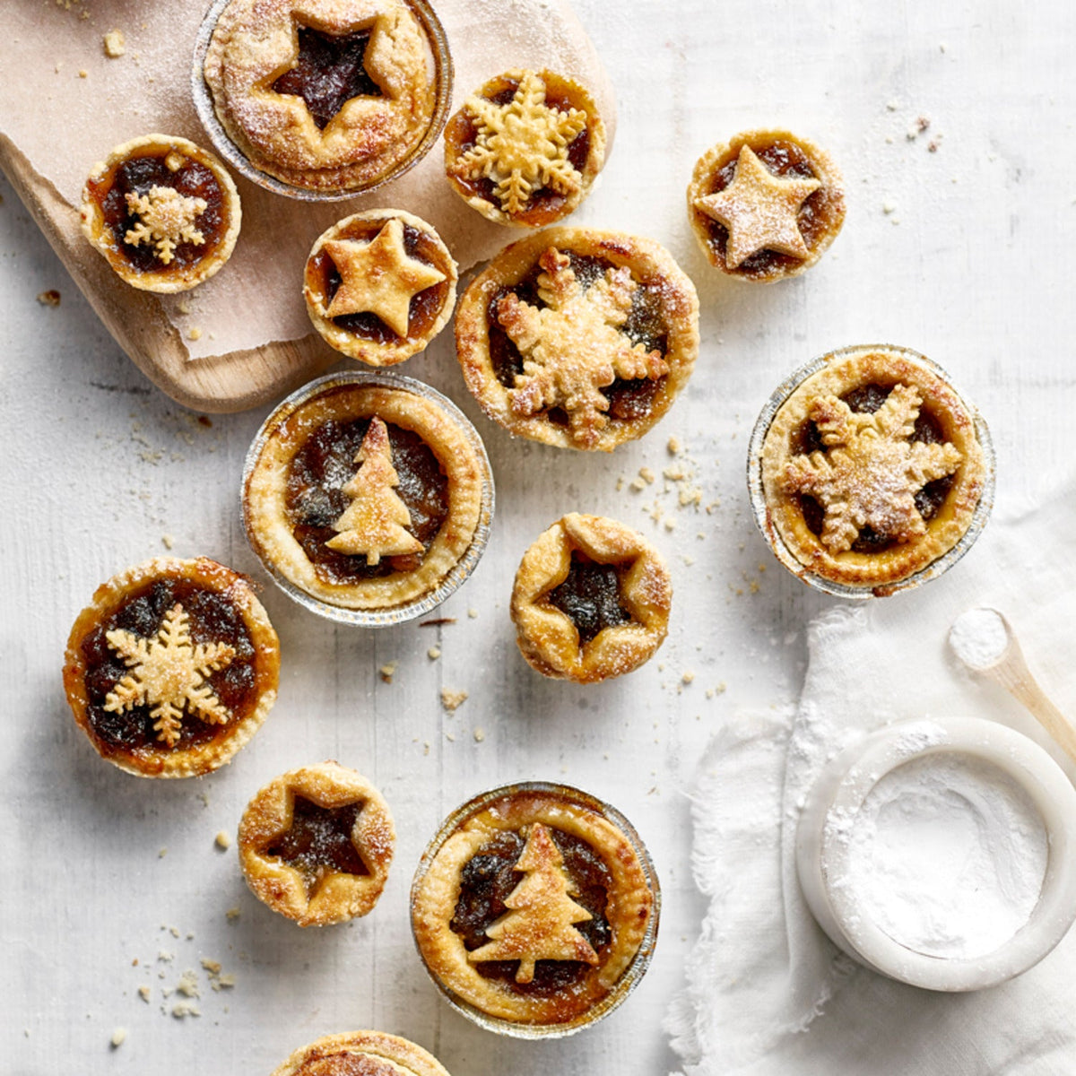 24 Mince Pie Foils