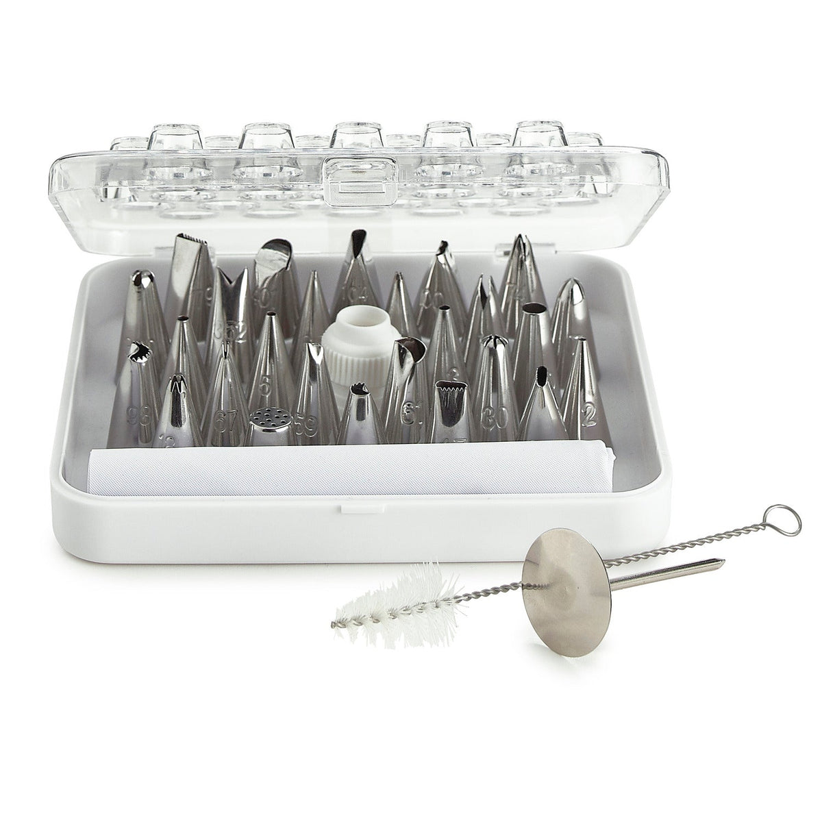 Complete Cake Decorating Icing Nozzle and Piping Bag Set
