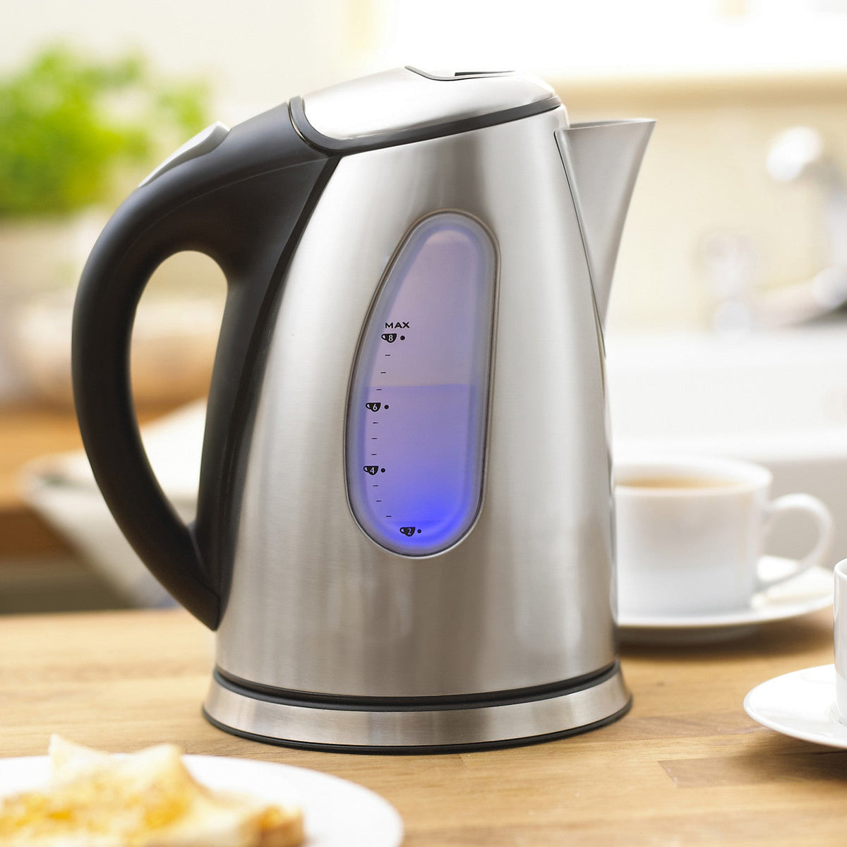 Lakeland Brushed Stainless Steel Jug Kettle