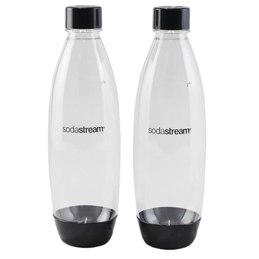 2 x 1 Litre plastic Carbonation Bottles