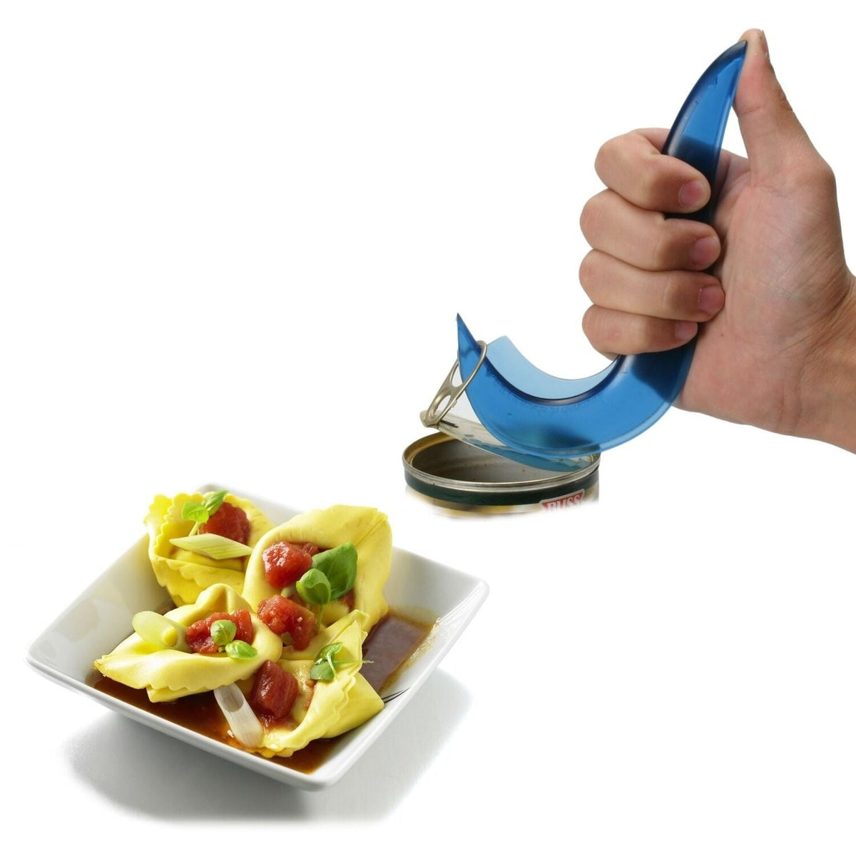 CanKey Ring-Pull Can Opener - Frost Blue