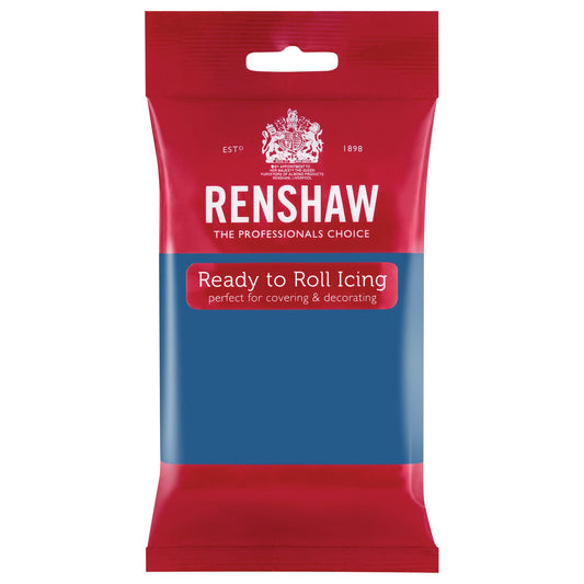 Renshaw Ready to Roll Coloured Icing - 250g Blue