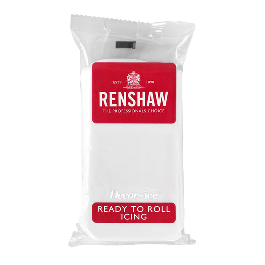 Renshaw Ready to Roll Coloured Icing - 500g White