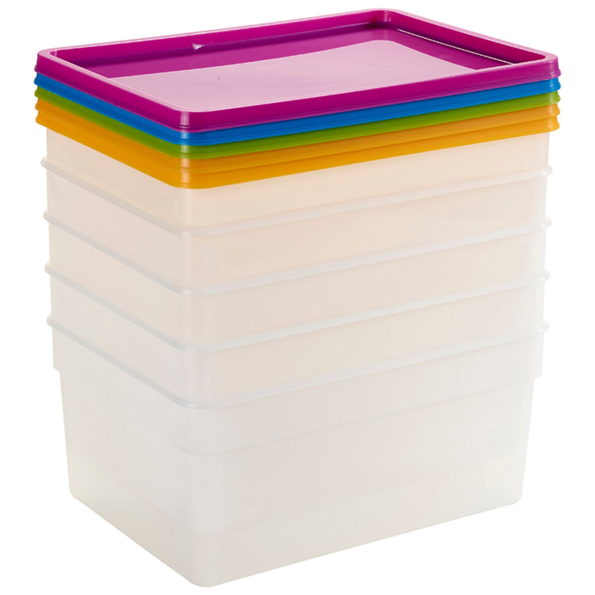 5 Stack a Boxes Food Storage Containers 2.5L