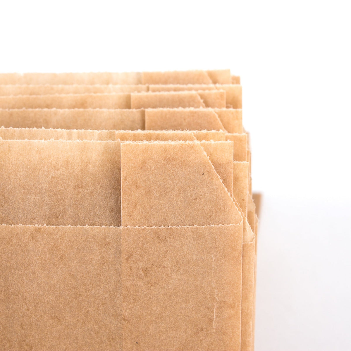 48 Traditional Brown Paper Snack & Sweets Bags