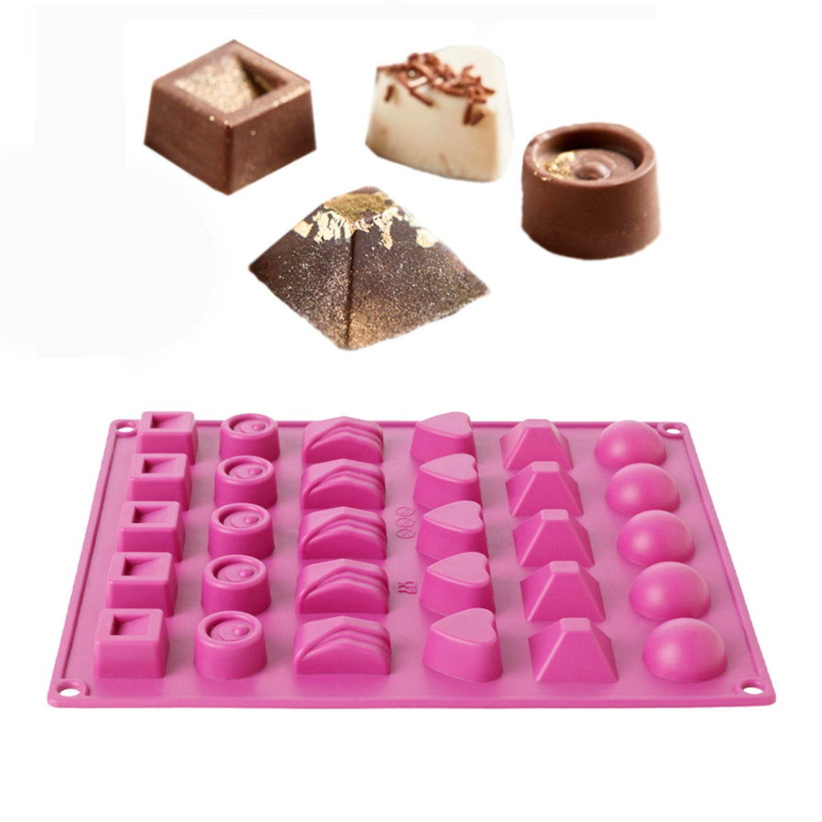 Silicone Chocolate Mould Box Shapes