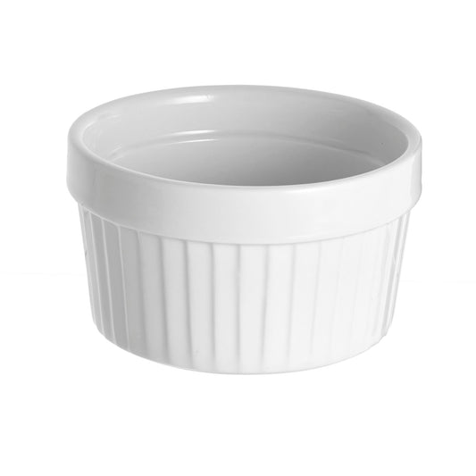 Elegance Porcelain Large White Ramekin
