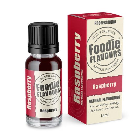 Foodie Flavours Natural Flavouring - Raspberry 15ml