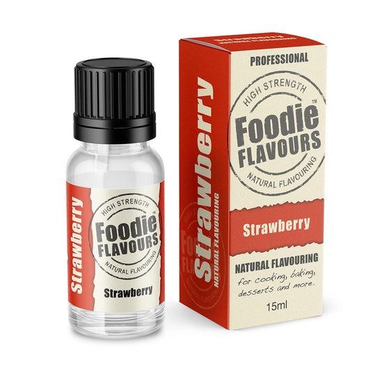 Foodie Flavours Natural Flavouring - Strawberry 15ml