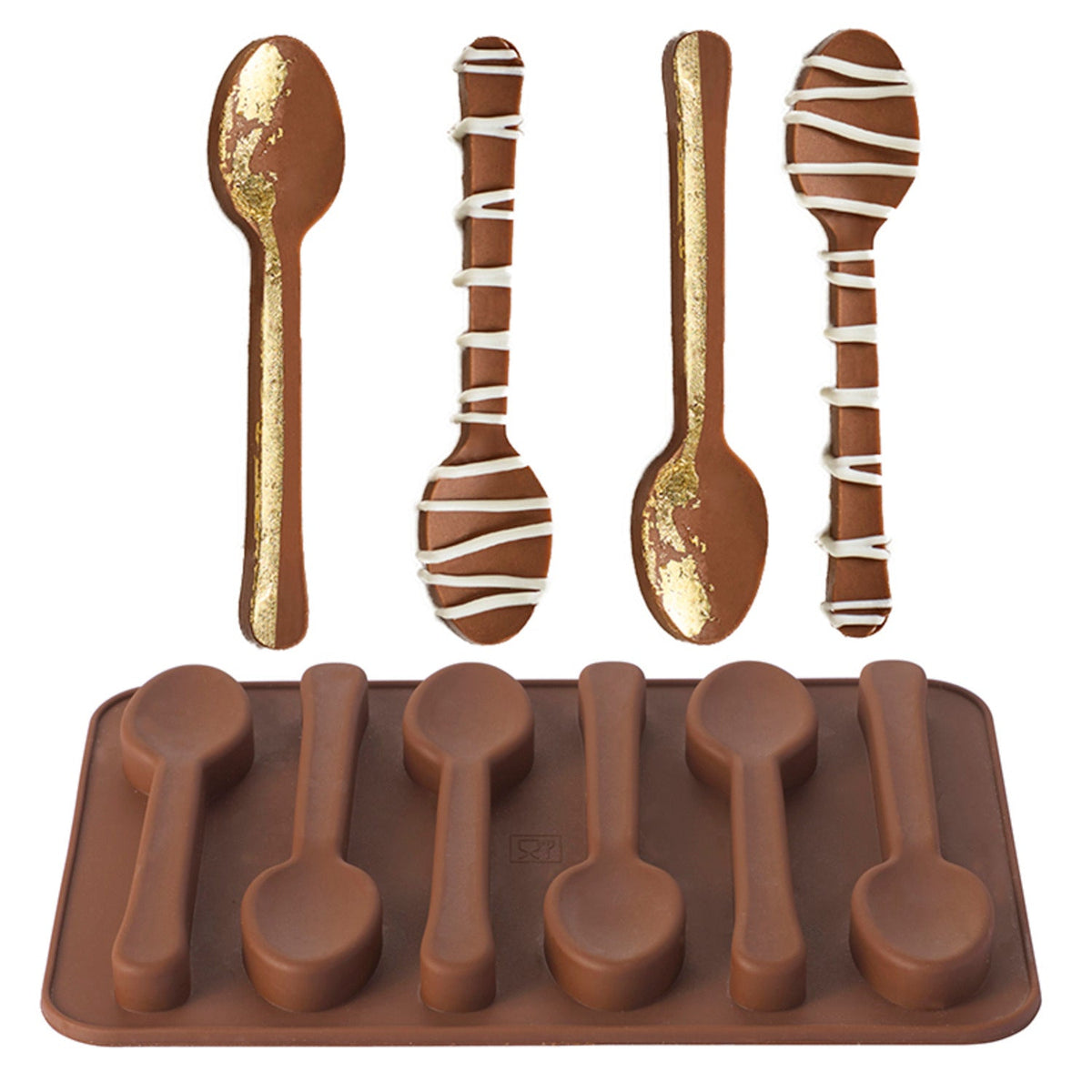 Silicone Mini Chocolate Spoons Mould