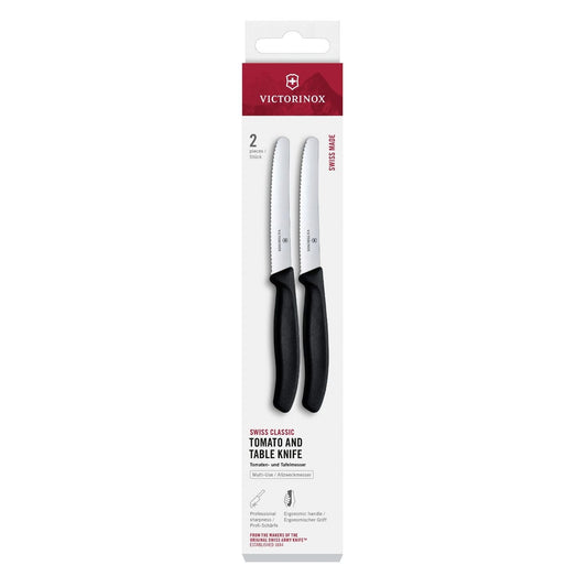 Victorinox Swiss Classic Serrated Tomato and Table Knife Set