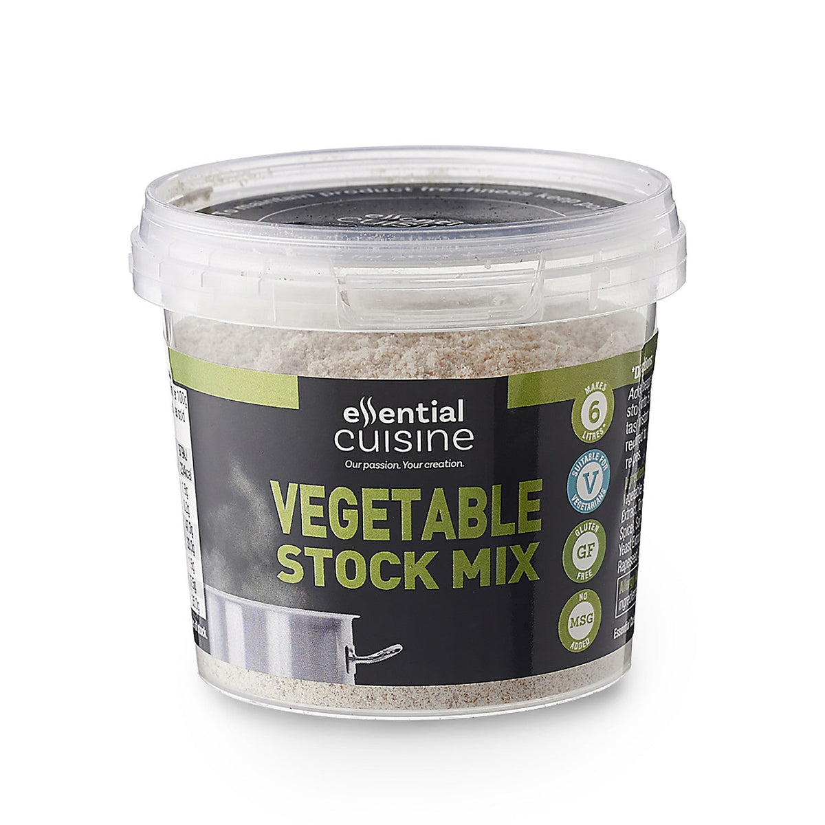 Essential Cuisine Vegetable Stock Powder Mix 96g