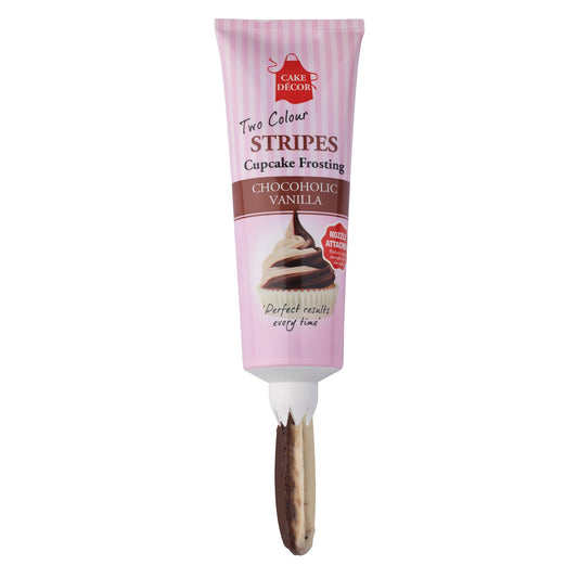 Perfect Swirls Frosting Tube - Two Colour Stripes