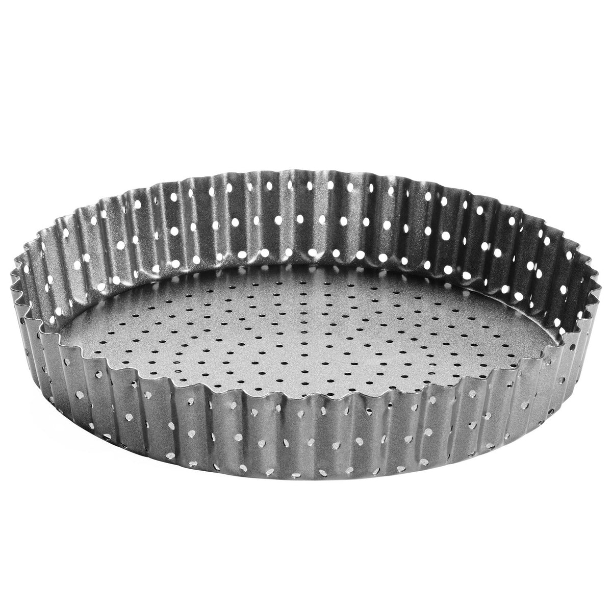 Perfobake Loose Based 20cm Perforated Quiche Tin