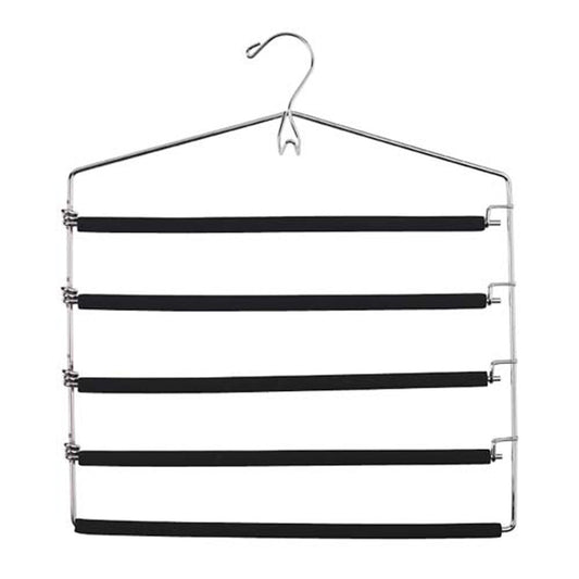 5 Bar Padded Trouser & Tie Clothes Hanger