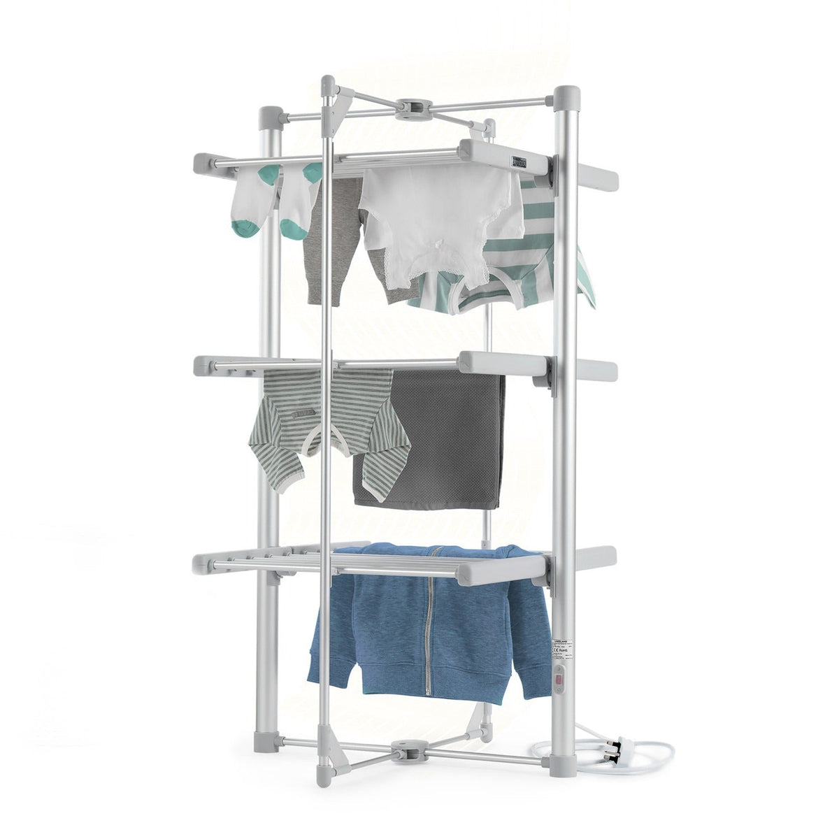 Dry:Soon 3-Tier Heated Clothes  Airer