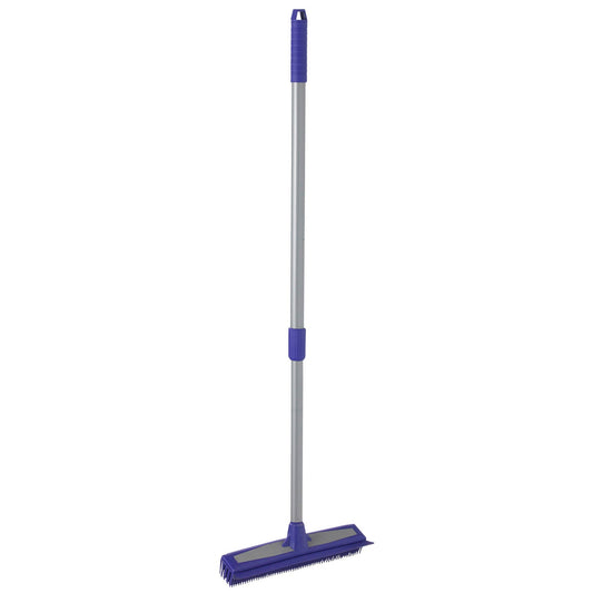 Rubber Buddy Telescopic Floor Sweeping Broom