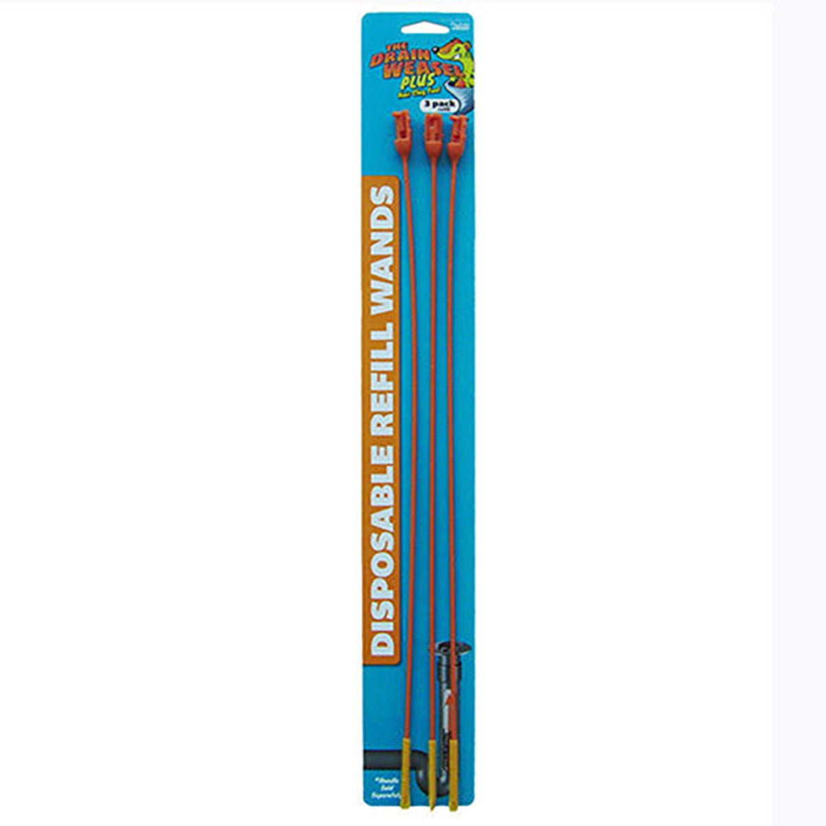 Drain Weasel Disposable Refill Wands 3-pack