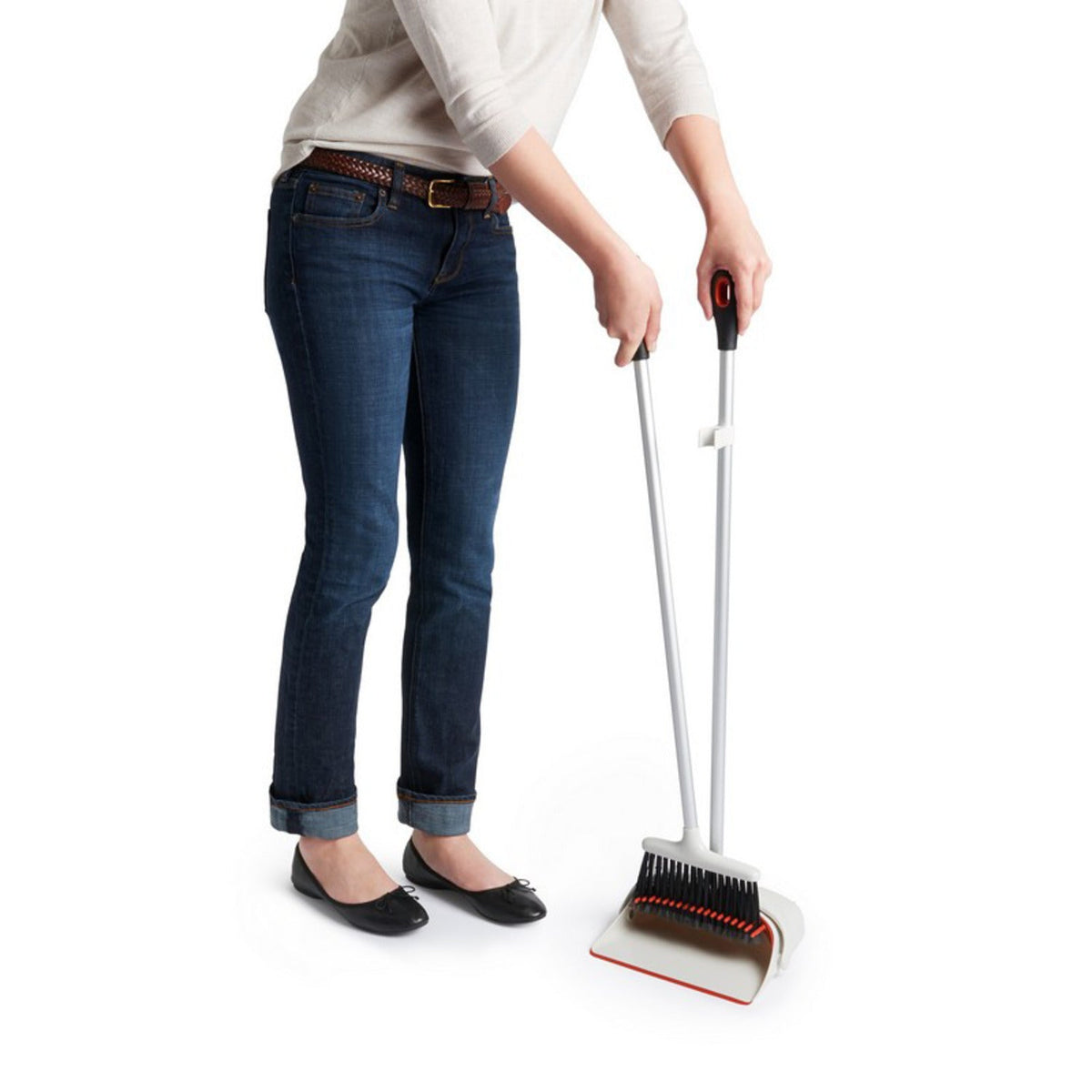 OXO Good Grips Upright Dustpan and Brush Sweep Set