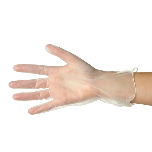 100 Large Disposable Vinyl Gloves