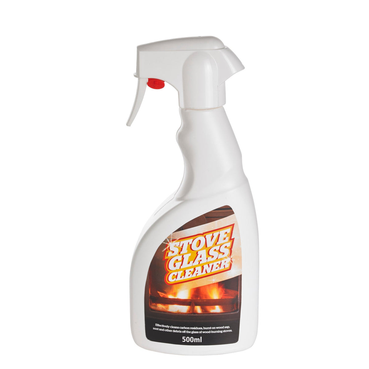 Wood Burning Stove Glass Cleaner Spray 500ml