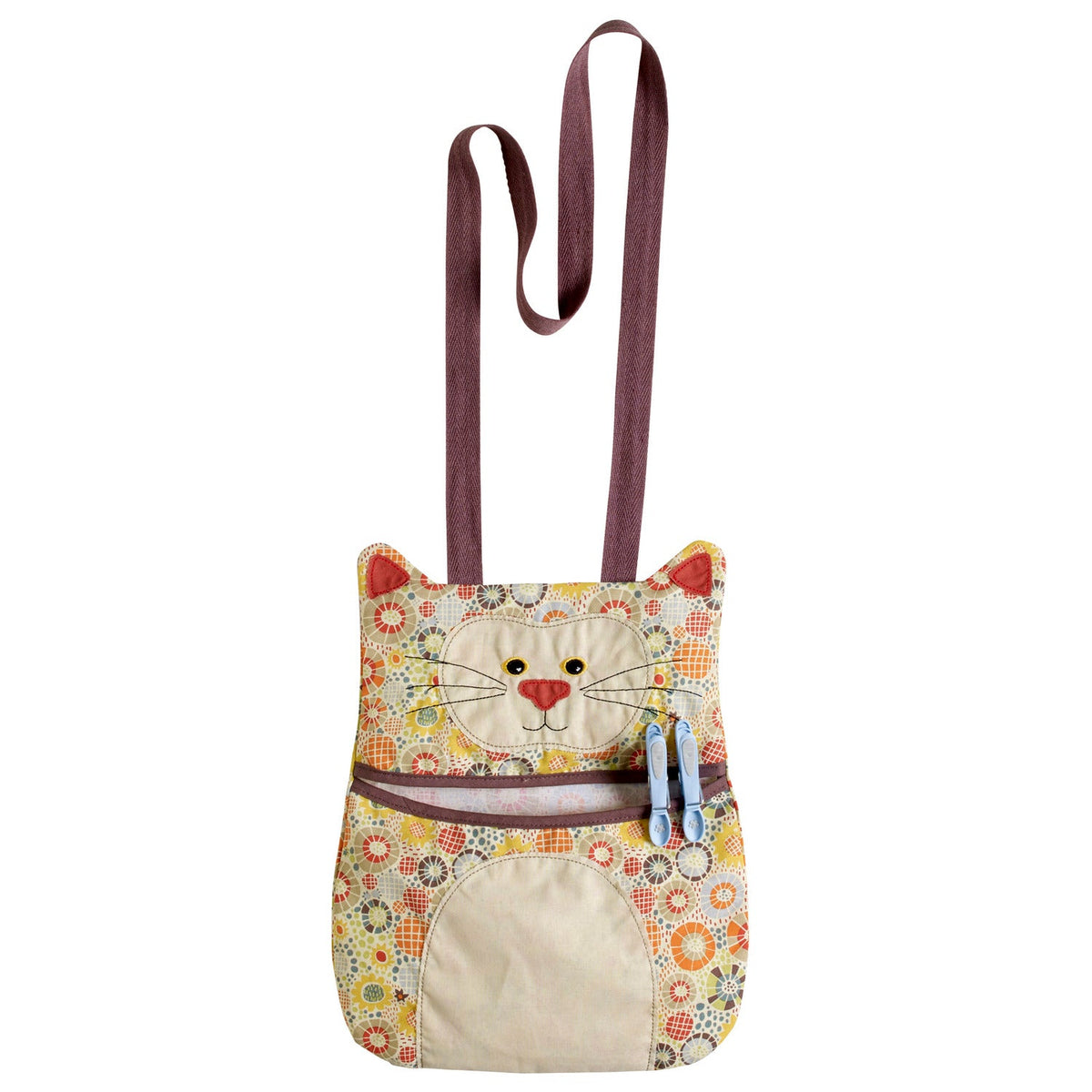 Kitty Cat Washing Line Peg Bag & Carry Strap