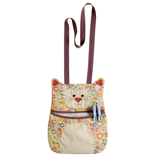 Kitty Cat Washing Line Peg Bag & Carry Strap