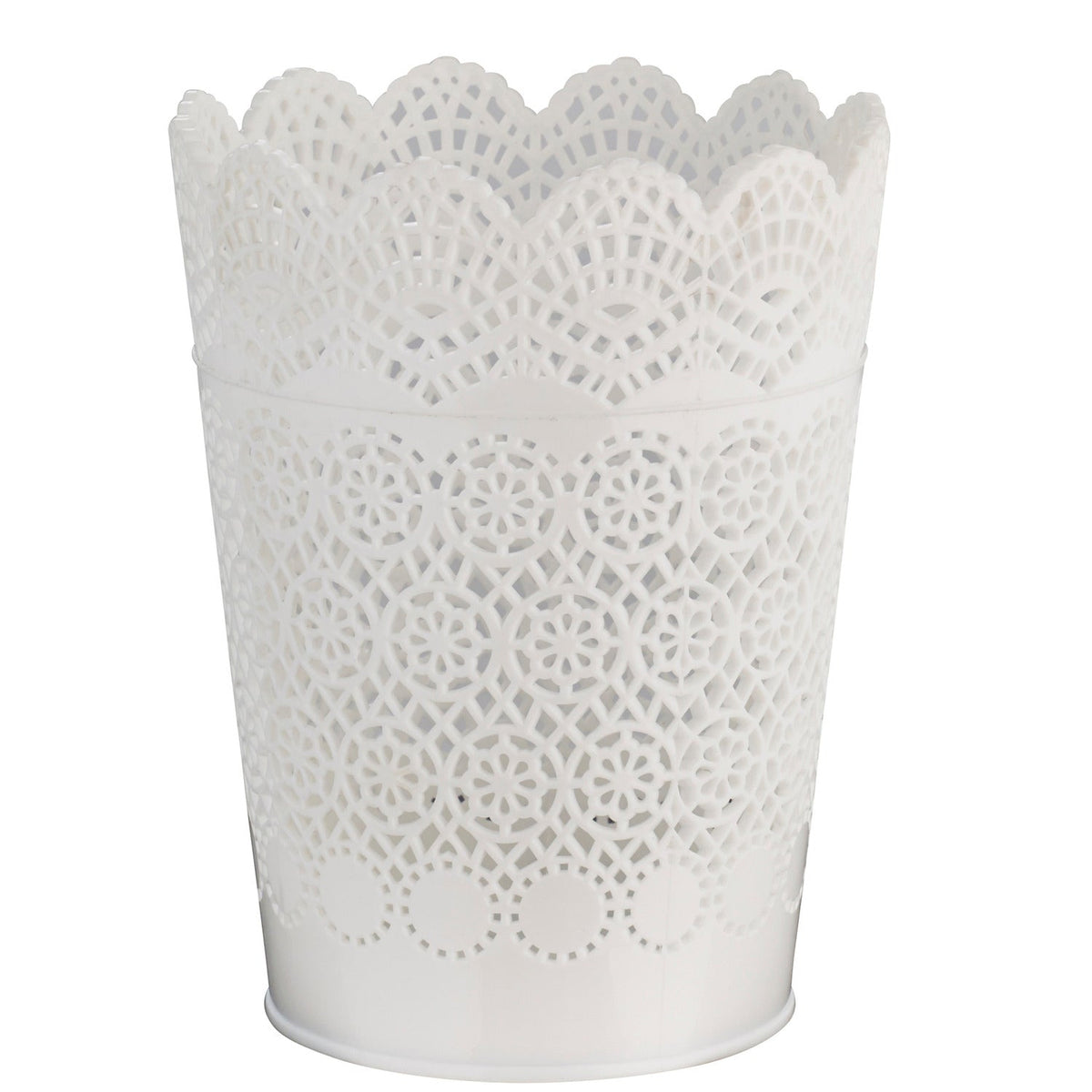 Fine Lace-Effect Storage Pot