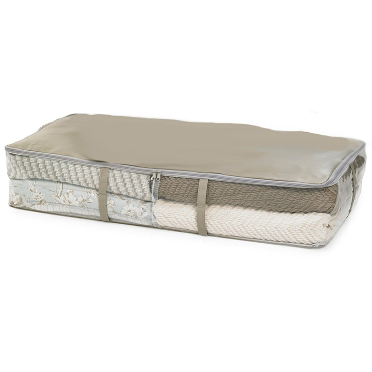 Simply Lakeland Clearview Protective Clothes & Duvet Zip Storage Bag - 89L Underbed