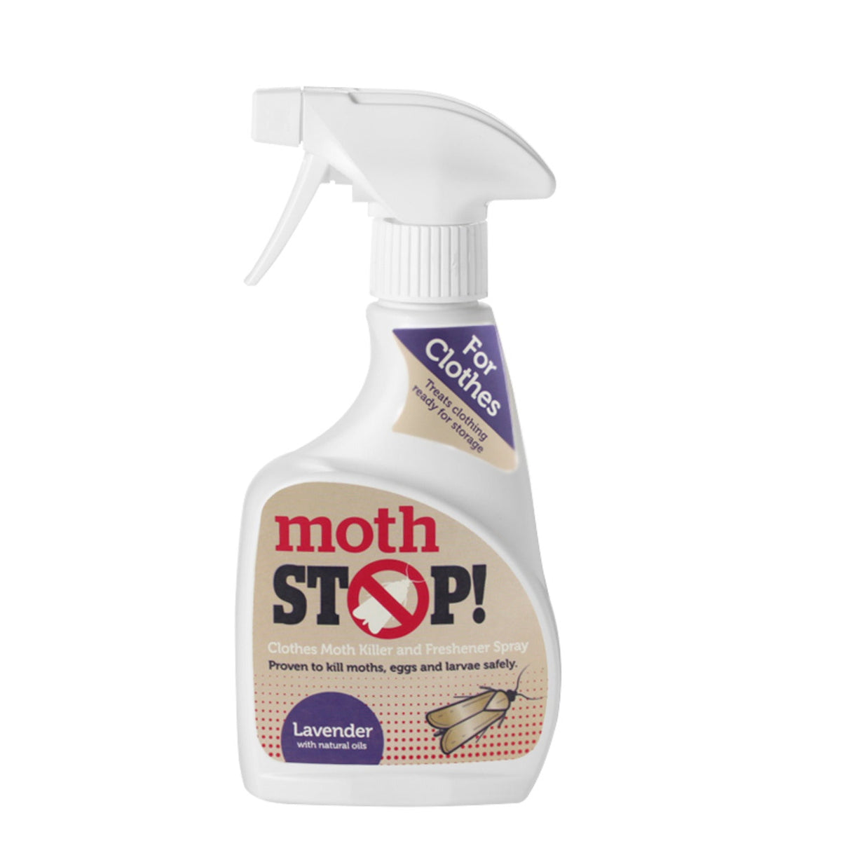 Moth Stop Fabric Moth Killer and Freshener Spray 275ml