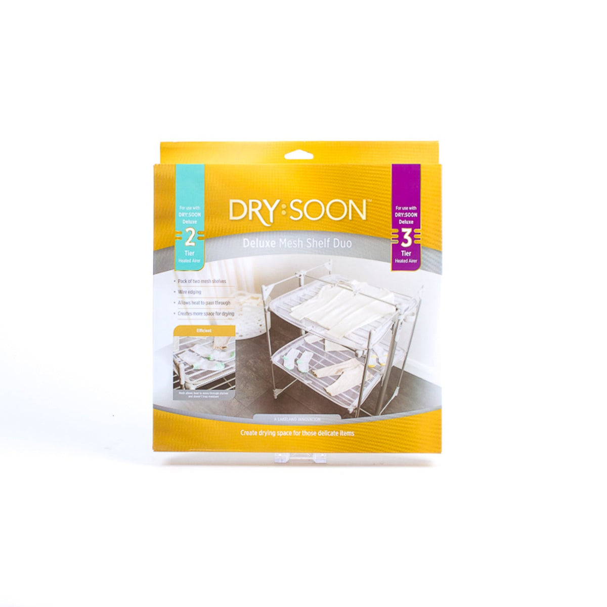 Dry:Soon Deluxe Mesh Shelf Duo