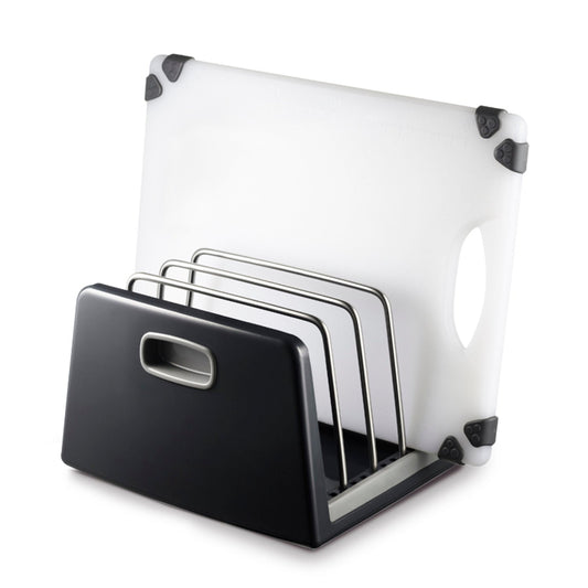 ILO Adjustable Chopping Board Storage Rack Grey